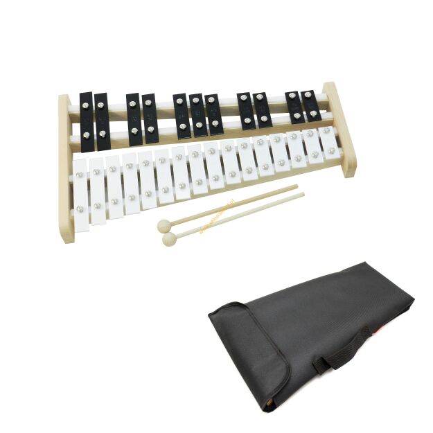 Dzwonki chromatyczne 27-tonowe AKORD + pok czarny