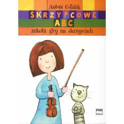 Książka - Skrzypcowe ABC - Szkoła gry na Skrzypcach Cofalik A. część I i II