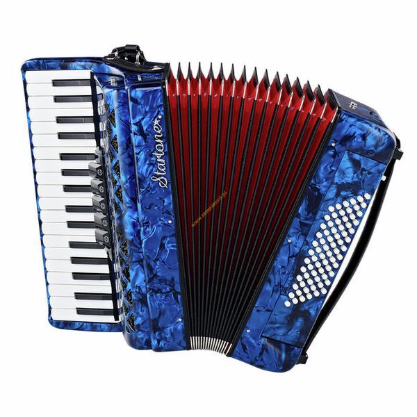 Akordeon 72 bas Startone Piano Blue MKII