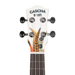 Ukulele sopranowe Cascha Linden Dreamcatcher z pokrowcem - 6