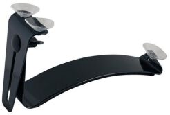 Podgitarnik ERGOPLAY metalowy czarny, Podpórka gitarowa na kolano