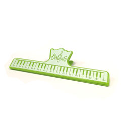 Klips do papieru CLIP PIANO Zielony