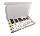 Dzwonki Chromatyczne 27-tonowe cymbałki DB27 Belti Pudełko - 5