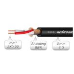 Kabel XLR Żeński - Jack 6.3mm Mono 10m - 3