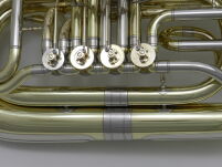 Tuba Bb Melton Spezial Remont Kapitalny + Lakier DR26-065 - 9