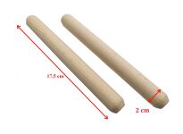 Claves Klawes clavesy naturalny CL10 - 9