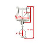 Lirka klarnet B RMB duża 2 dociskI nikiel - 2