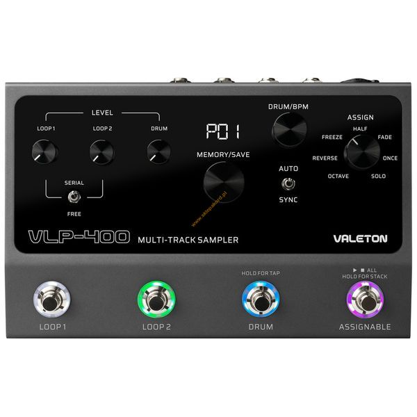 Efekt gitarowy Valeton VLP-400 Multi Sampler Looper