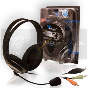 Słuchawki nagłowne SN-640 z mikrofonem AZUSA