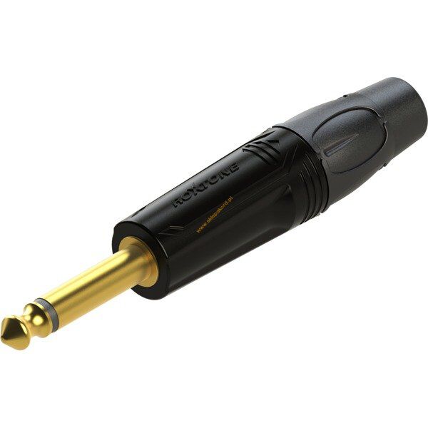 Wtyk jack 6.3mm mono RJ2P-BG ROXTONE