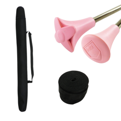 Pałka Mażoretkowa Różowa - Zestaw