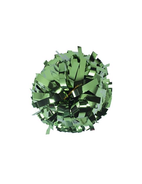 Pompon Metallic GREEN zielony 35 cm (6