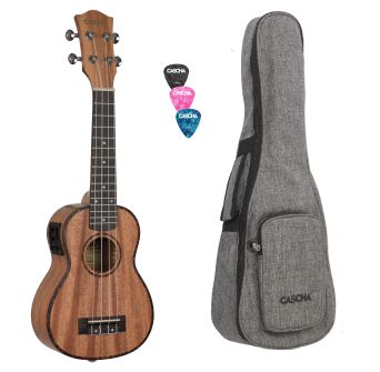 Ukulele Sopranowe z przetwornikiem CASCHA HH2026E