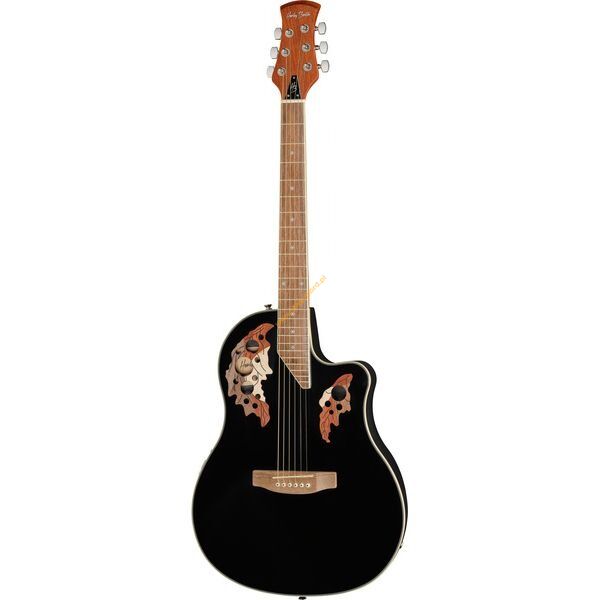 Gitara e-akustyczna Harley Benton HBO-850BK