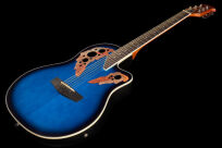 Gitara e-akustyczna Harley Benton HBO-850 Blue - 8