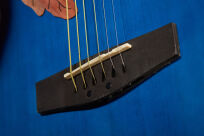 Gitara e-akustyczna Harley Benton HBO-850 Blue - 12