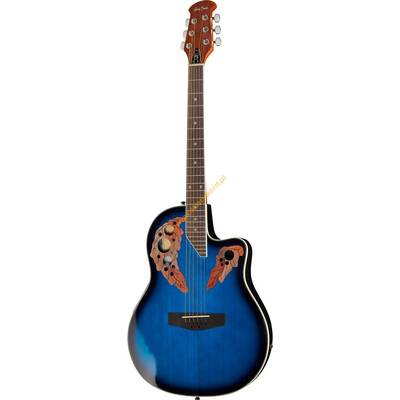 Gitara e-akustyczna Harley Benton HBO-850 Blue