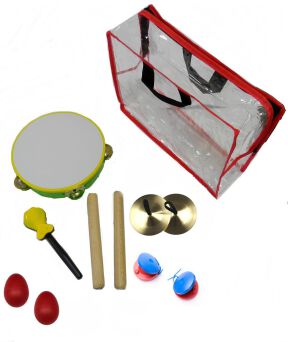 Zestaw Instrumentów Perkusyjnych dla dzieci 8 elementów P07(08)